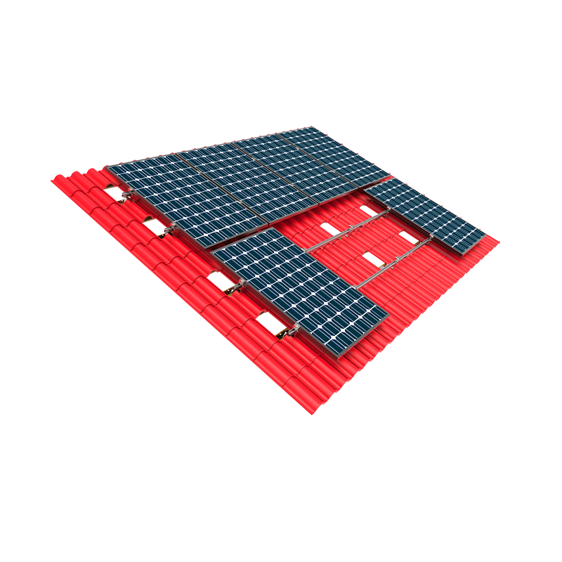 Flistak PV -montering